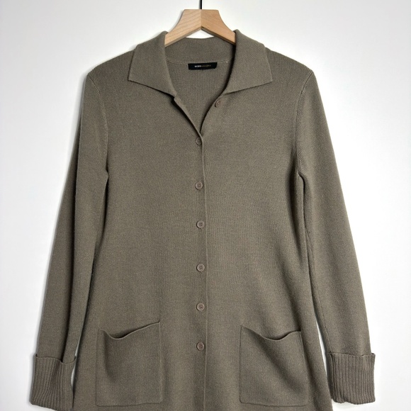 BCBG MAXAZRIA Long Duster Cardigan - Picture 2 of 8